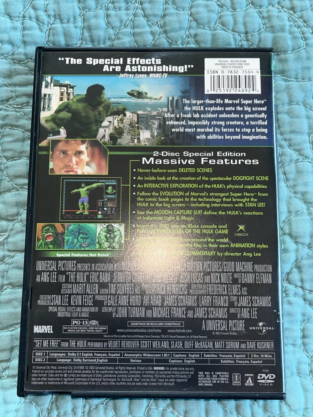 HULK (Green) - Special Edition DVD
